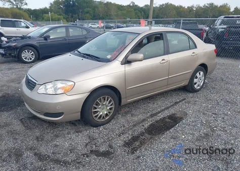 2007 Toyota Corolla Le из США, поврежденный, VIN 2T1BR32EX7C727851